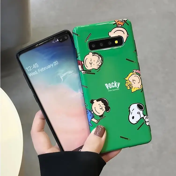 YHBB чехол S мультяшный питомец чехол для телефона для samsung Galaxy S10 S8 S9 Plus чехол s Забавный Pocky Sheeny мягкий чехол для samsung Note 10 8 9