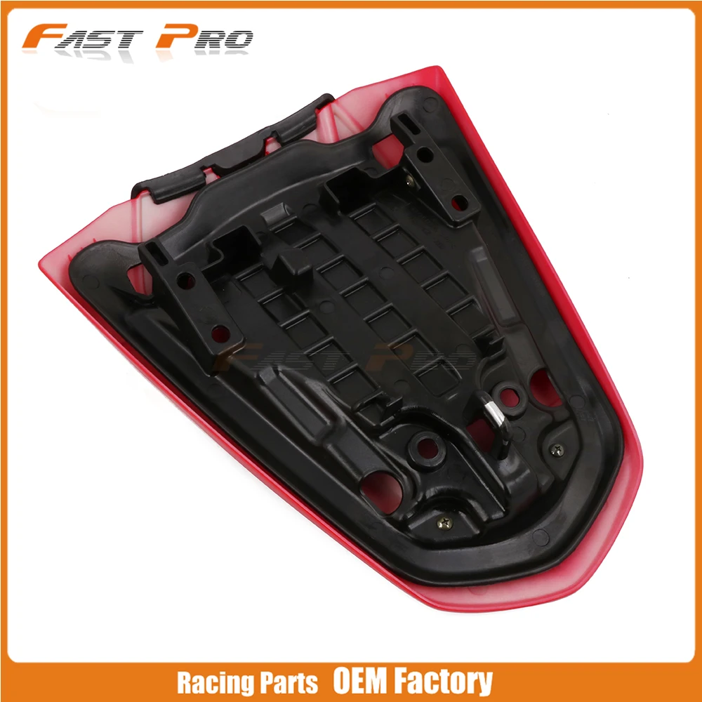 

Motorcycle Plastic Rear Passenger Pillion Seat Protective Cover Cap For HONDA CBR500R CBR 500R 2013 2014 2015 13 14 15