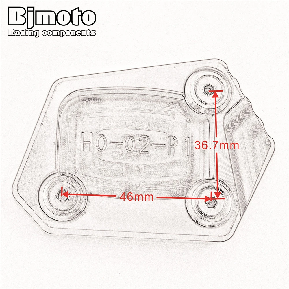 Выдвижная подставка боковая удлинительная пластина увеличитель для Honda CB500F/X CBR250R