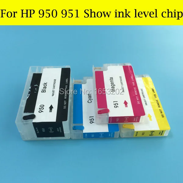 Оптовая поставка для HP 950 951 запасная деталь Officejet Pro 276dw 8600 8100 с чипом уровня