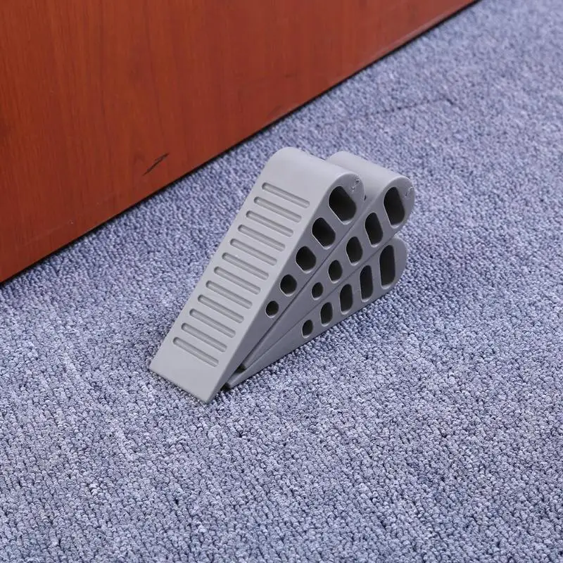 Door Safety Stopper Easy to Install Door Hardware Door Wedge for Floor Surfaces Anti Pinch Hand Protect