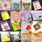 50100 шт, мультяшный мешок, полиэтиленовый пакет для печенья на день рождения или свадьбу подарочная упаковка для конфет, OPP самоклеющиеся Детские вечерние сумки