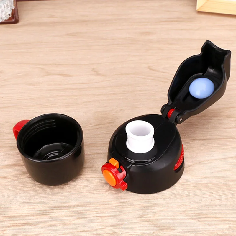 800 мл двойная крышка дизайн из нержавеющей стали Термос Бутылка для путешествий