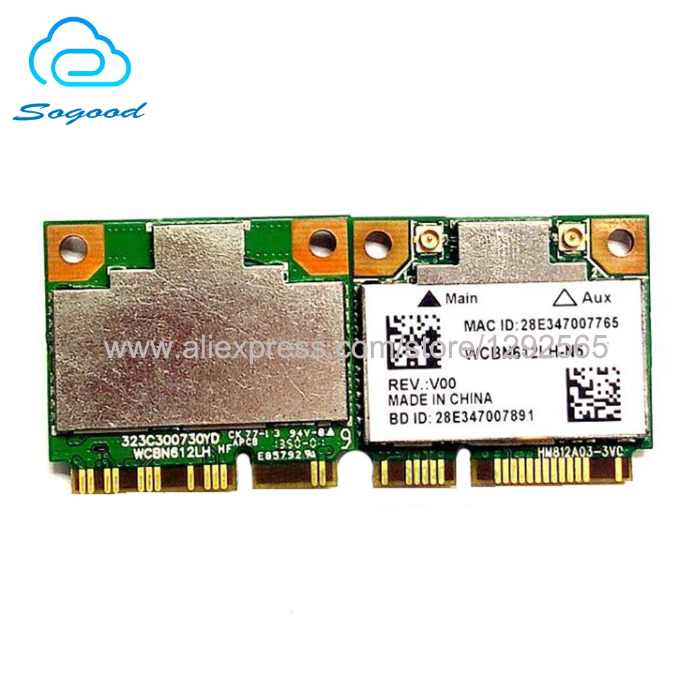 Беспроводной адаптер для AzureWave RTL8812AE RTL8812 802.11AC 2 4 ГГц/5 ГГц MINI PCI E Wi Fi Bluetooth 0 карта 433