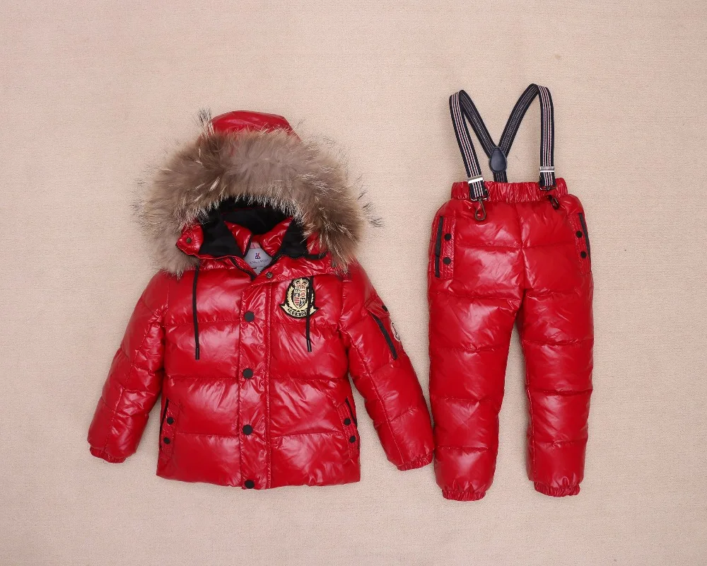 Комплекты теплой одежды с натуральным мехом для детей от 3 до 7 лет в русском стиле