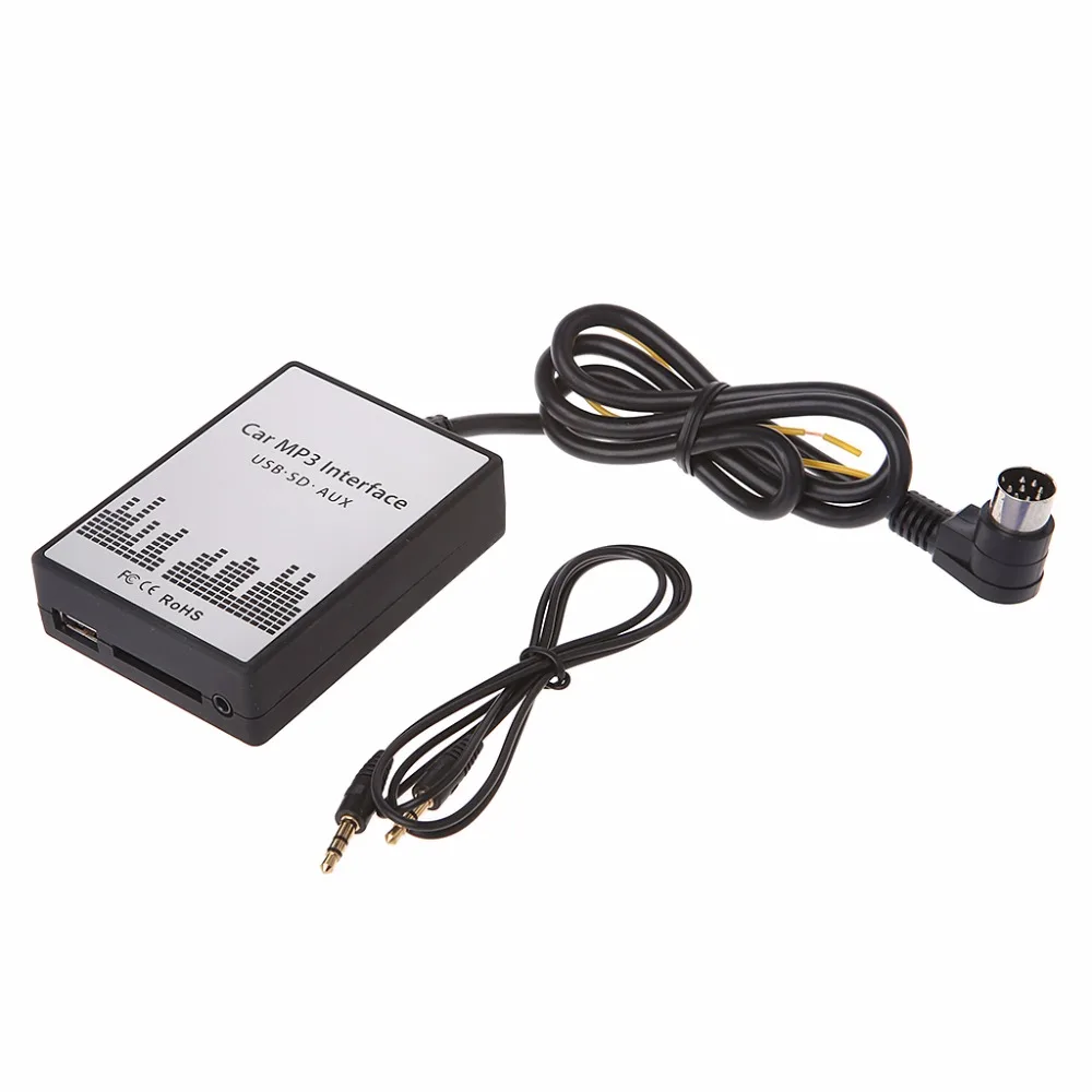 USB SD AUX автомобильный MP3 музыкальный плеер адаптер для Volvo hu-серия C70 S40/60/80 V70 XC70 Интерфейс простой Установка