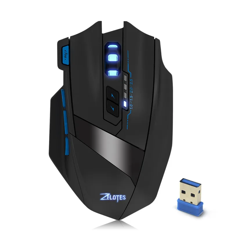 F 15 Беспроводной Мышь USB игровая мышь 2500 Точек на дюйм геймер мышей Перезаряжаемые