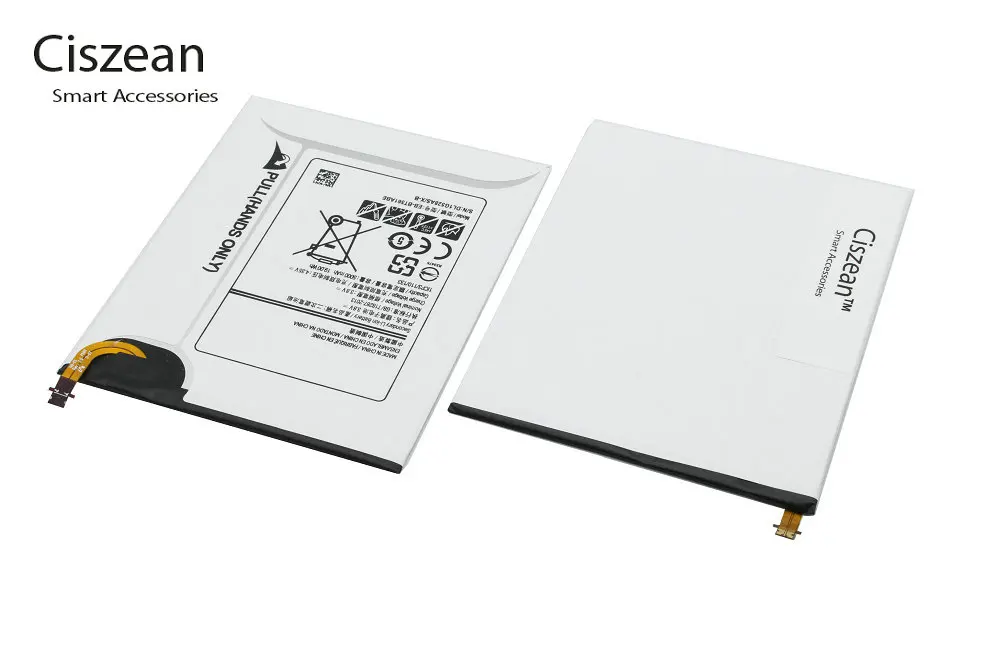 Ciszean 1 шт. EB-BT561ABE 5000 мАч сменная батарея для samsung Galaxy Tablet Tab E T560 SM-T560 T565 T561