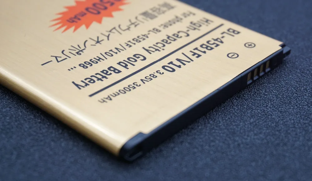LehonS 2x3500 mAh BL 45B1F Замена золотого телефона литий ионная батарея + универсальное