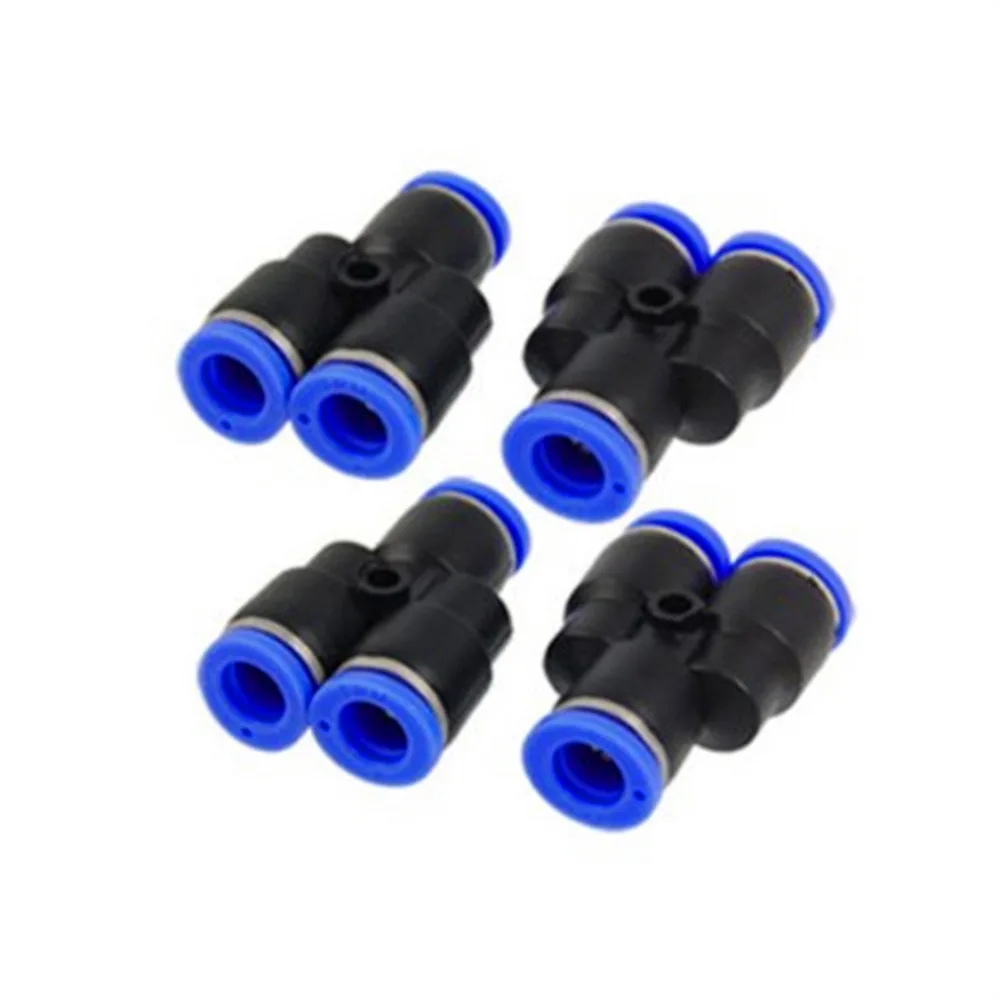 

4 Pcs 6mm Y Union Push in to Connect Pneumatic Fittings