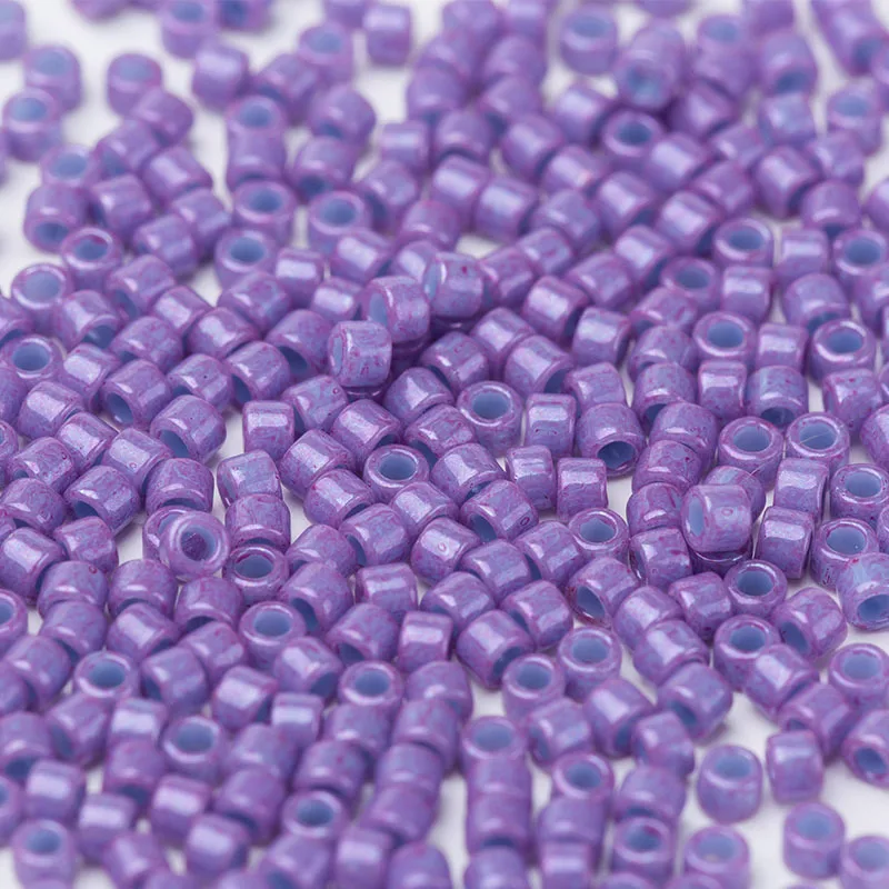 DB661 Taidian непрозрачный фиолетовый Miyuki Delica Seedbeads 11/0 для Бижутерия в богемном стиле 3 г/лот - Цвет: DB661