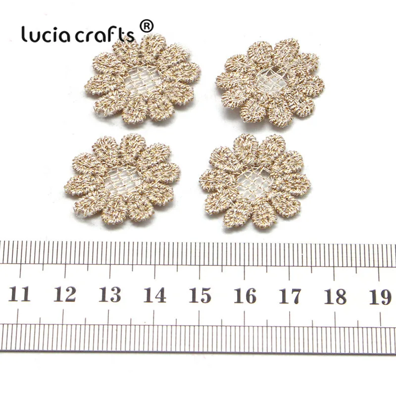 Lucia crafts много вариантов вышитые патч Пришивные патчи класса DIY ручной работы материал для волос аксессуары для одежды B0401