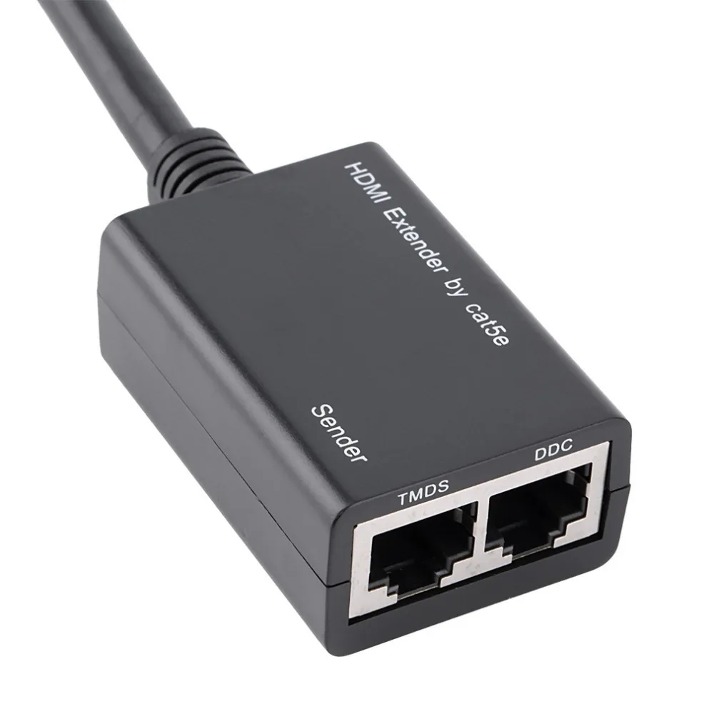 1 пара HDMI-удлинитель Xinfi для кабеля RJ45 CAT5e CAT6 LAN Ethernet | Безопасность и защита