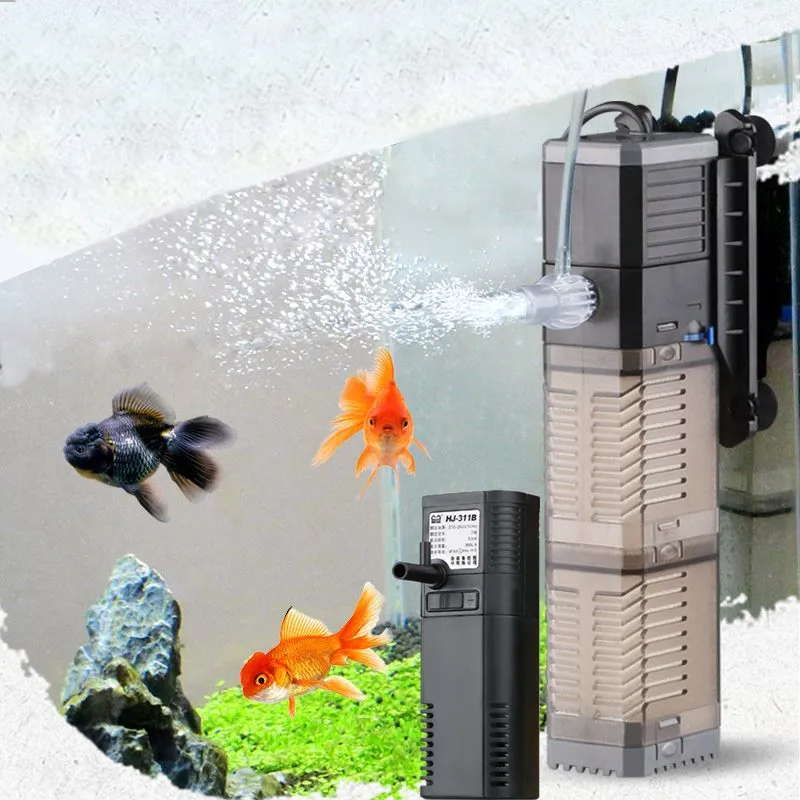 Sunsun 110 V 220 V аквариумный фильтр Водяной насос, канистра фильтр аквариум, аквариум Биохимический Губчатый Фильтр, насос для фильтрации воды в аквариуме