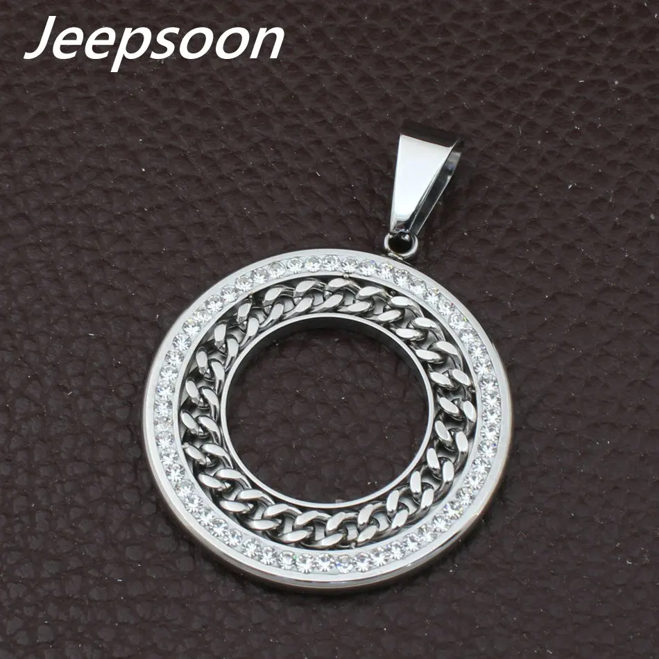 Новые 2 вида цветов круглые модные ювелирные изделия из нержавеющей стали набор