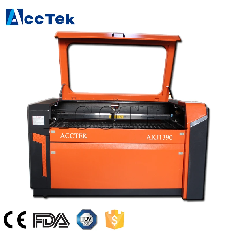 

1390 (6090 1290 1610 1318 1325) co2 laser engraving cutting machine, CNC laser engrave with CE