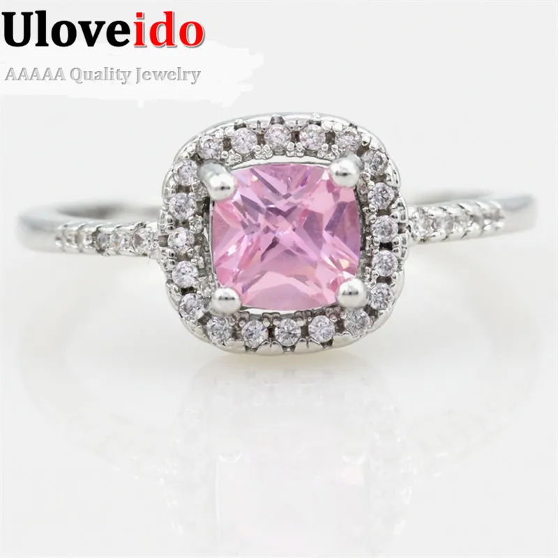 Кольцо для помолвки в Корейском стиле с кристаллами циркония Joyas винтажное
