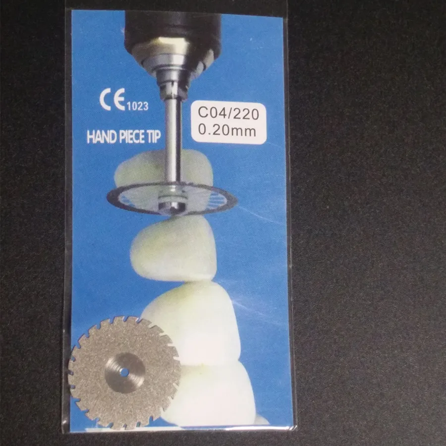 Ультратонкий алмазный диск для стоматологической лаборатории 5 шт. дисковый