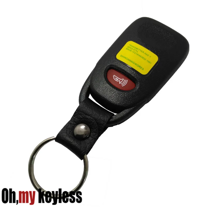 Пульт дистанционного управления брелок чехол 2 + 1 паника для Hyundai Tucson Elantra Accent Santa Fe