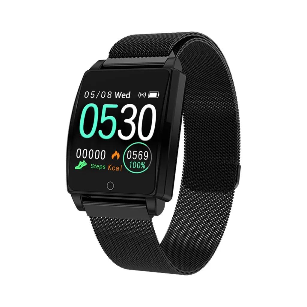 AK18 пульсометр кровяное давление мониторинг сна SmartWatch Шагомер трекер Лидер продаж смарт часы Прямая поставка
