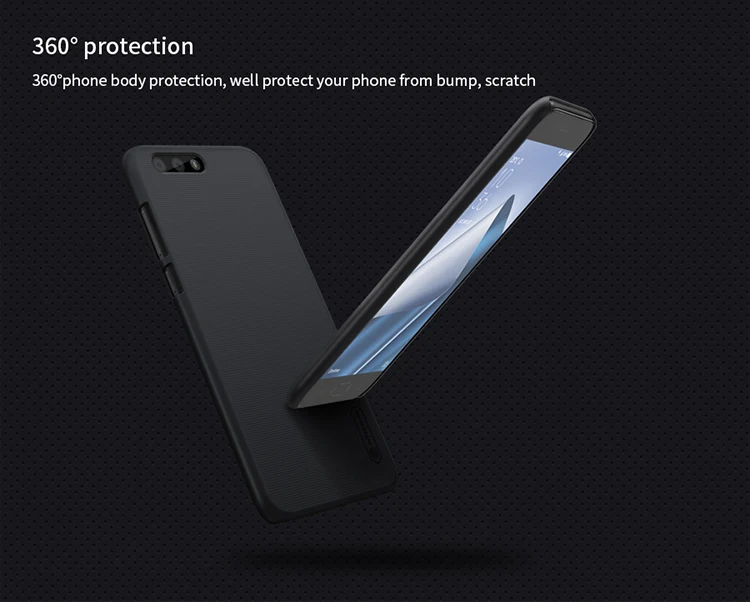 Матовый чехол NILLKIN для Asus Zenfone 4 Ze554kl чехол для телефона Роскошный тонкий матовый жесткий пластик чехол для Asus Zenfone 4 Max Zc554kl