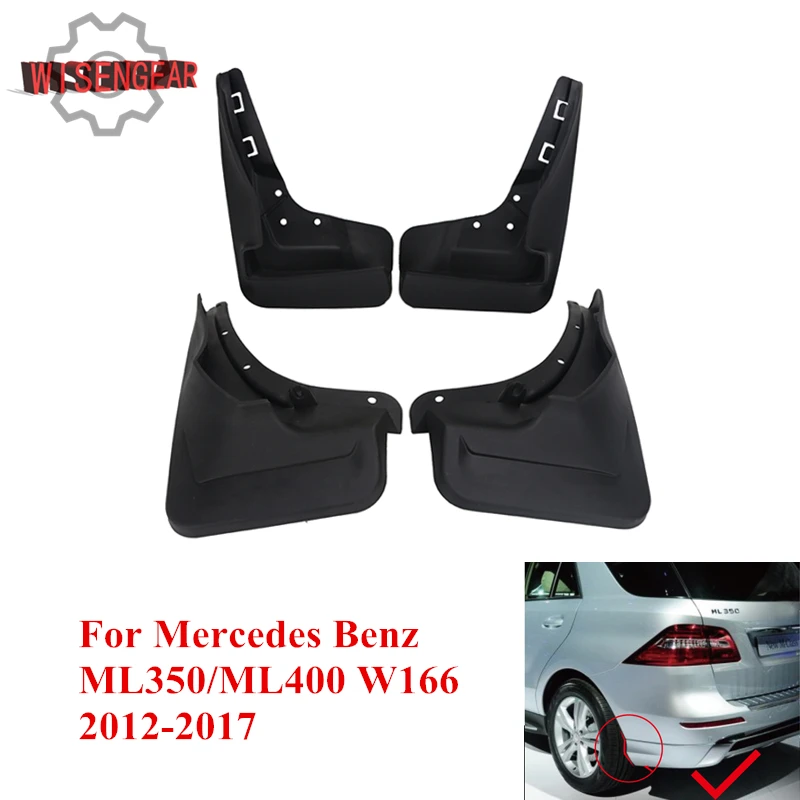 Для Mercedes W166 Брызговики формованные для Benz ML350 ML400 2012 внешние части автомобиля #
