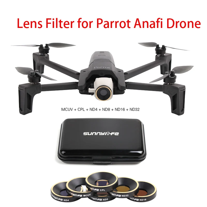 Фильтр для объектива камеры Parrot Anafi MCUV CPL ND4 ND8 ND16 ND32 бесплатная доставка|Фильтры| |