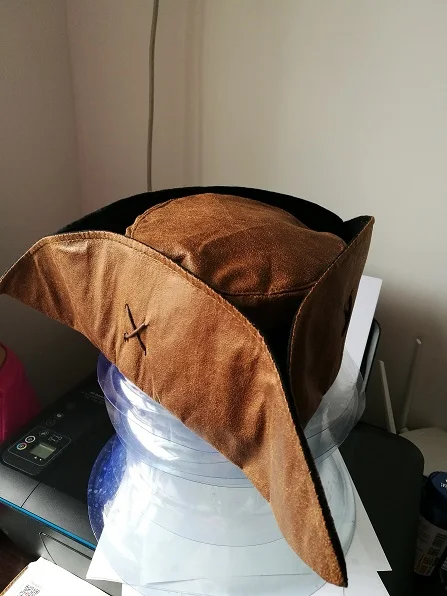 Взрослая шляпа с капитаном Карибского моря Джеком косплей пиратская пиратский