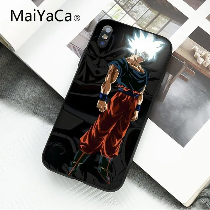 A3 MaiYaCa Dragon Ball Z Super DBZ Goku Модный чехол для телефона iphone 11 Pro 11Pro MAX 8 7 6S Plus 5 5S SE XR X XS MAX 10 Coque - Цвет: A3