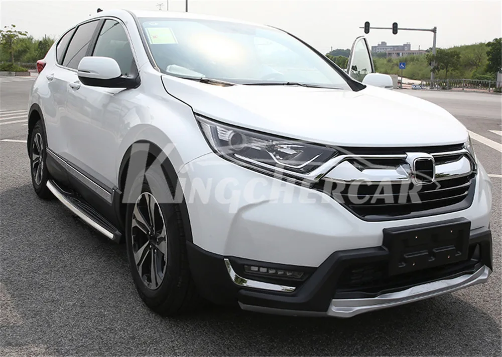 Боковой Шаг подходит для HONDA CRV CR V 2017 2018 2019 2020 подножка Nerf Bar алюминиевый сплав