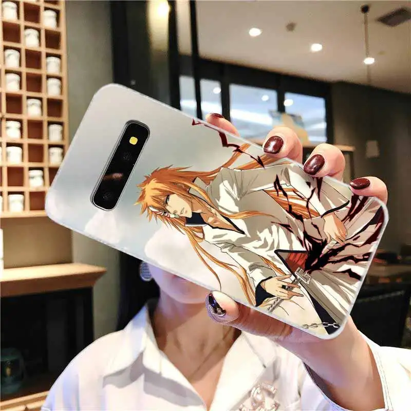 Мягкий чехол для Samsung Galaxy S21 S20 S11 S10 S9 S8 Plus S7 Edge S10e Ultra unny отбеливающий аниме |
