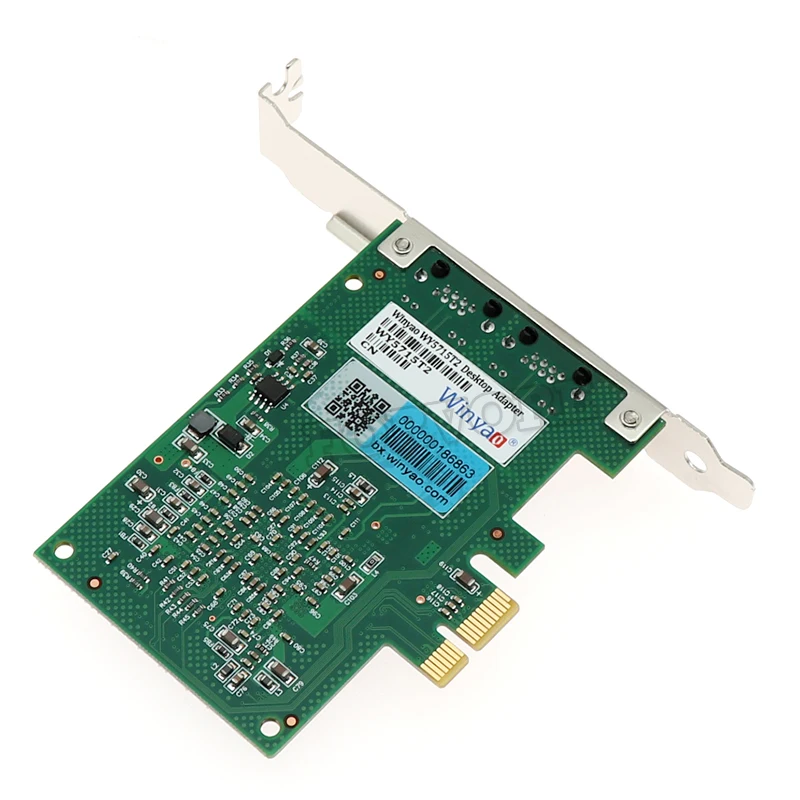 Конвертер 1000 гигабитная сеть Ethernet RJ45 Мбит/с 10/100/1000M компьютерный PCI-E контроллер