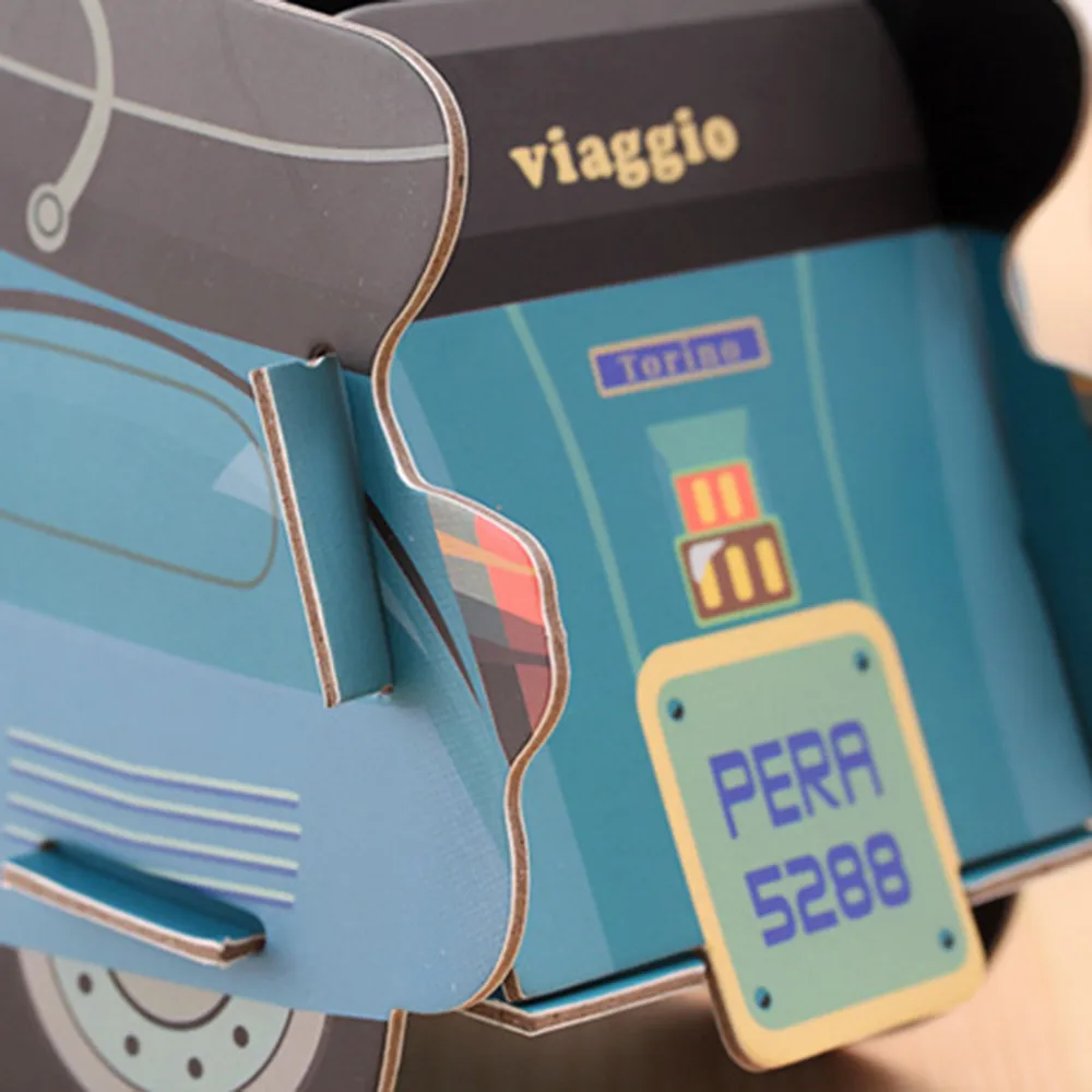 Органайзер для макияжа Мультяшные пазлы канцелярские товары емкость хранения