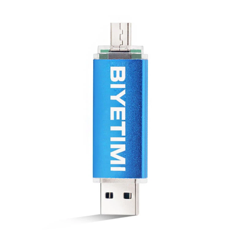 Новинка, USB флеш-накопитель Biyetimi, высокая скорость, OTG, 8 ГБ, 16 ГБ, 32 ГБ, флеш-накопитель, память, USB флешка, флешка для смартфона