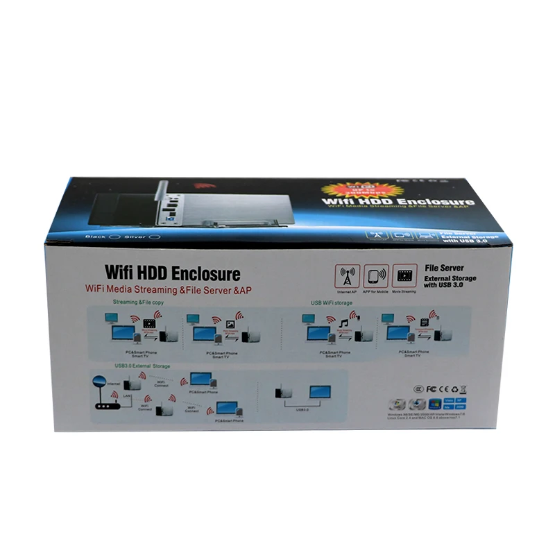 Корпус для жесткого диска 2 шт./лот 3 5 дюйма sata Wi Fi корпус хранения внешняя антенна