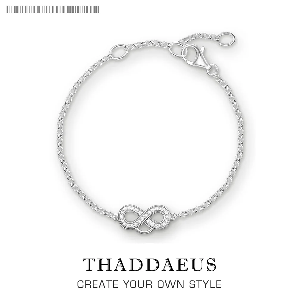 Любовь Навсегда основной шарм браслеты звено цепи 925 стерлингового серебра Мода