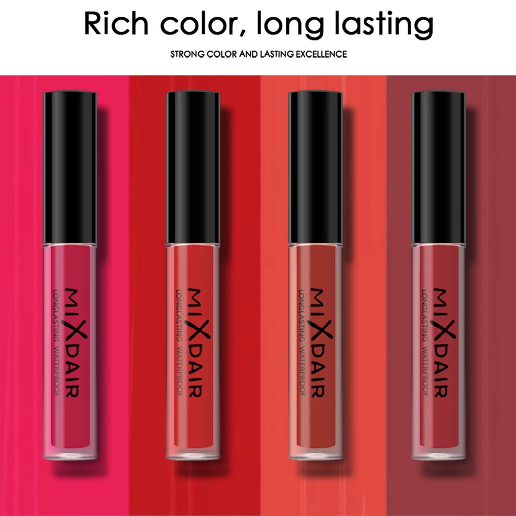 BGVfiveMatte блеск для губ сексуальная жидкая помада матовый стойкий