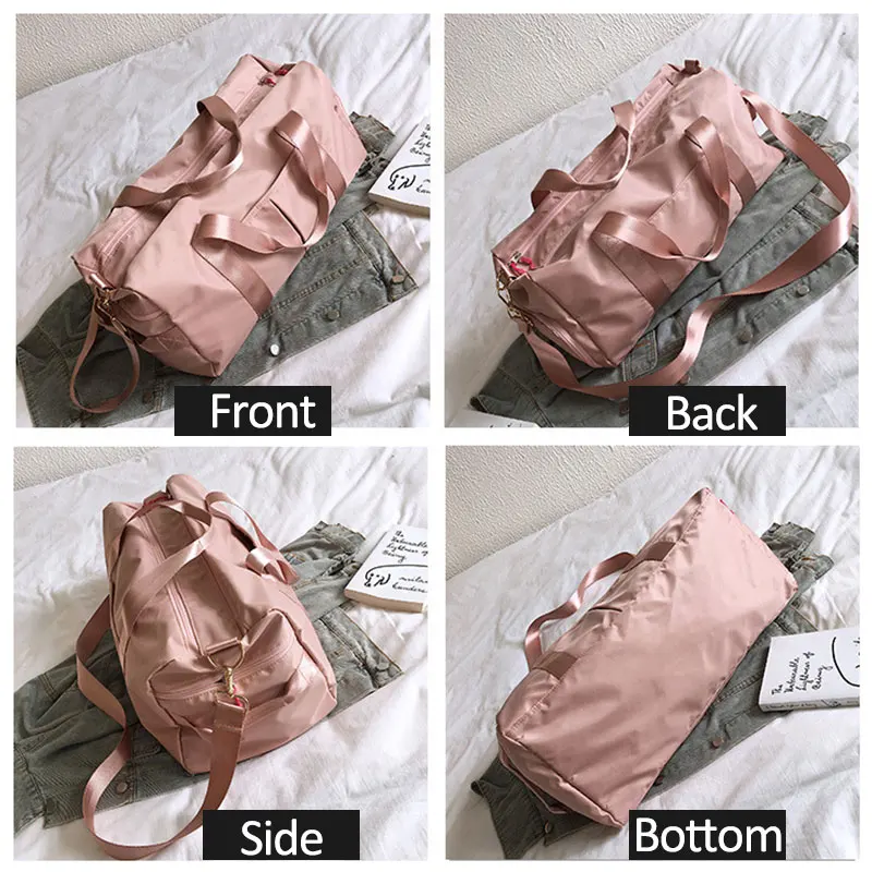 Сумка для йоги фитнеса тренажерного зала сухая и влажная сумка сумки женщин