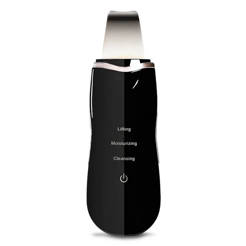 USB перезаряжаемый портативный ультразвуковой скруббер для кожи глубокое