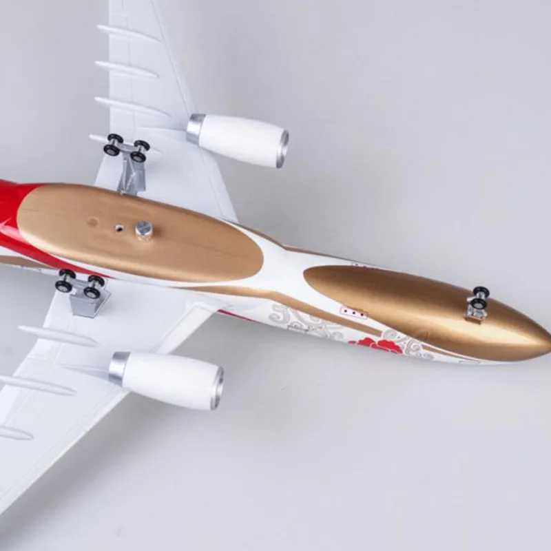 47 см 1:135 масштаб Airbus A330 модель AIR China Airlines Airway W база фары колеса Смола самолет коллекционная игрушка Коллекция
