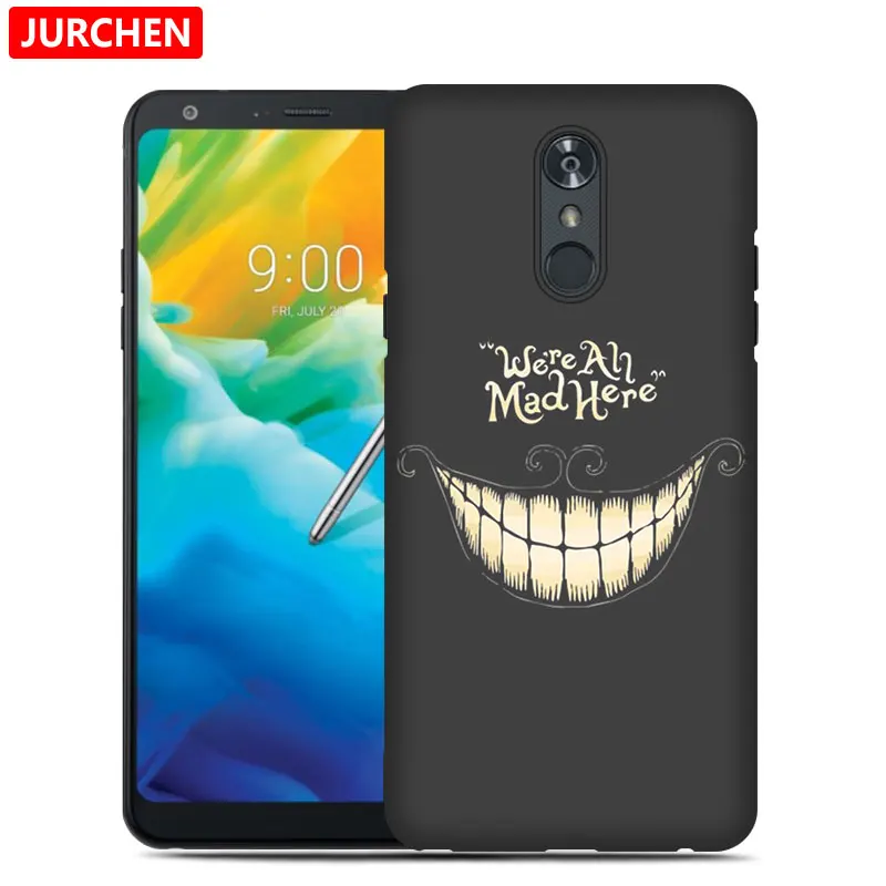 Ультратонкий чехол JURCHEN с рисунком для LG Stylo 5 Stylo5, задняя крышка, милые собака и кошка, мягкий чехол из ТПУ для LG Stylo 5, чехол для телефона - Цвет: 26