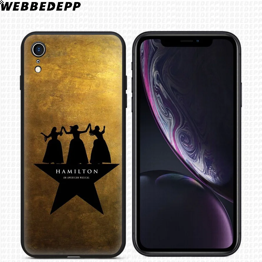Мягкий силиконовый чехол WEBBEDEPP Hamilton для iPhone 11 Pro Xr Xs Max X или 10 8 7 6 6S Plus 5 5S SE Case |