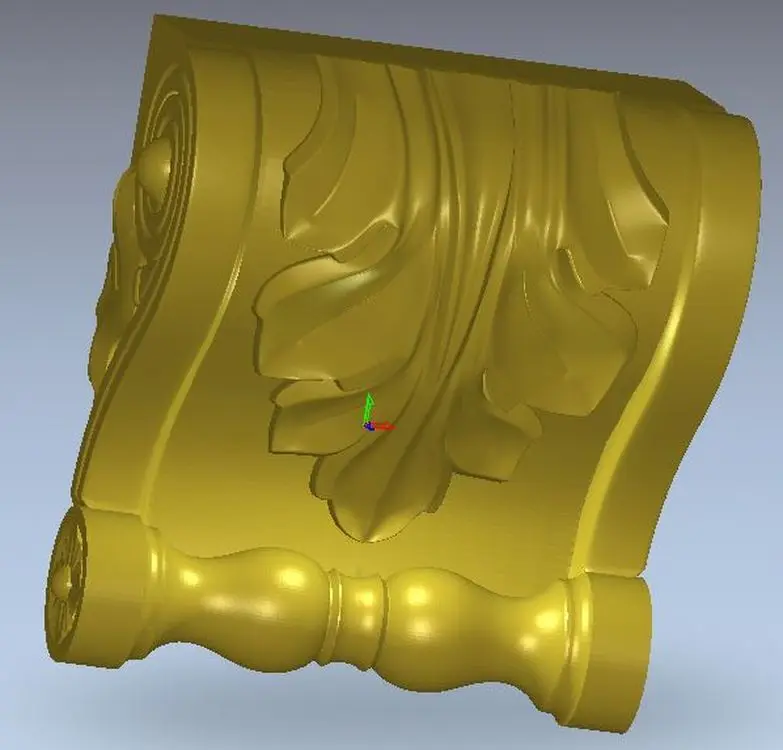 

New high quality 3D MDOEL stl file for cnc relief 3D bracket_2