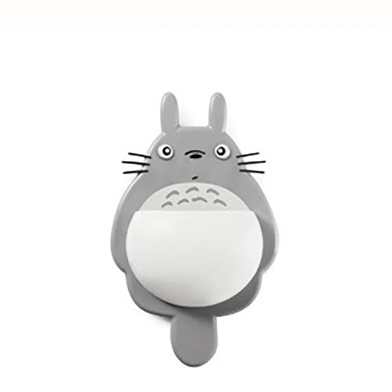 Милый держатель для ключей Totoro ванной комнаты кухонный крючок Вакуумная