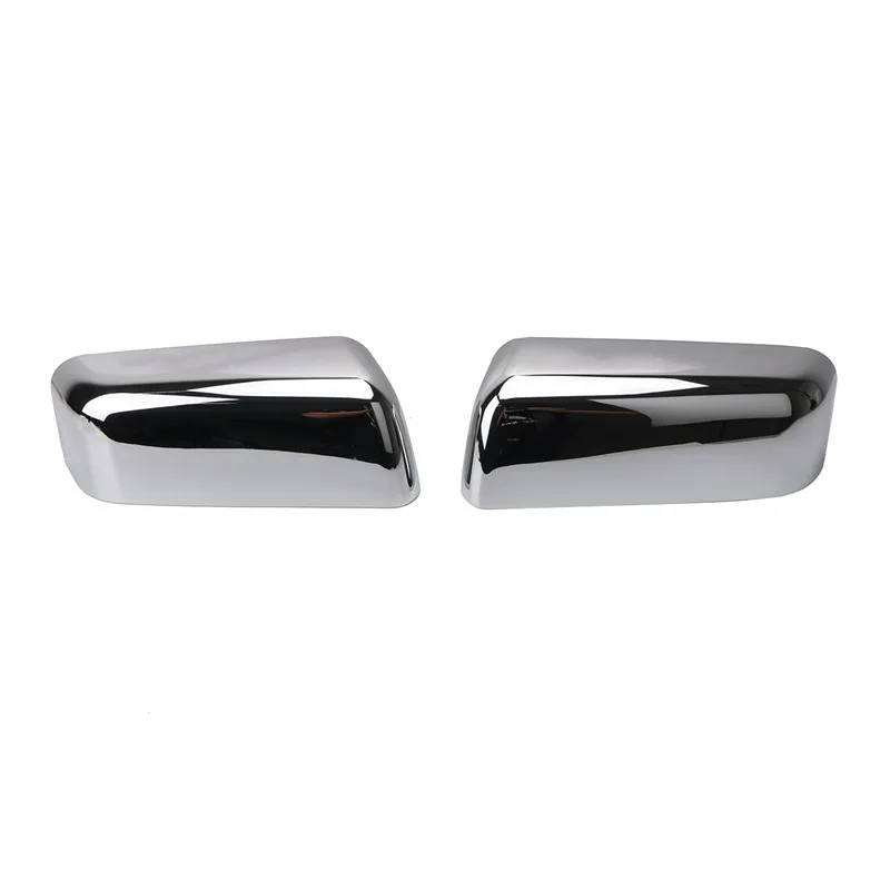 Wisengear 2x Chrome заднего вида боковой двери верхняя половина зеркала Кепки накладные