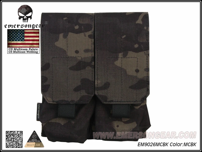 EMERSON LBT Стиль M4 двойной мешочек для журнала тактический боевой Молл MAG EM9026|magazine pouch