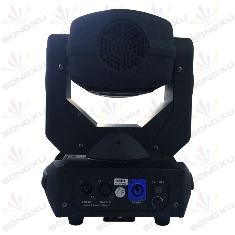 SONGXU 2 pieces 4x25W Colorful 9/15CH 130W LED Super Beam Moving Head Light With 2IN1 Flight case Packing /SX-MH0425 | Лампы и