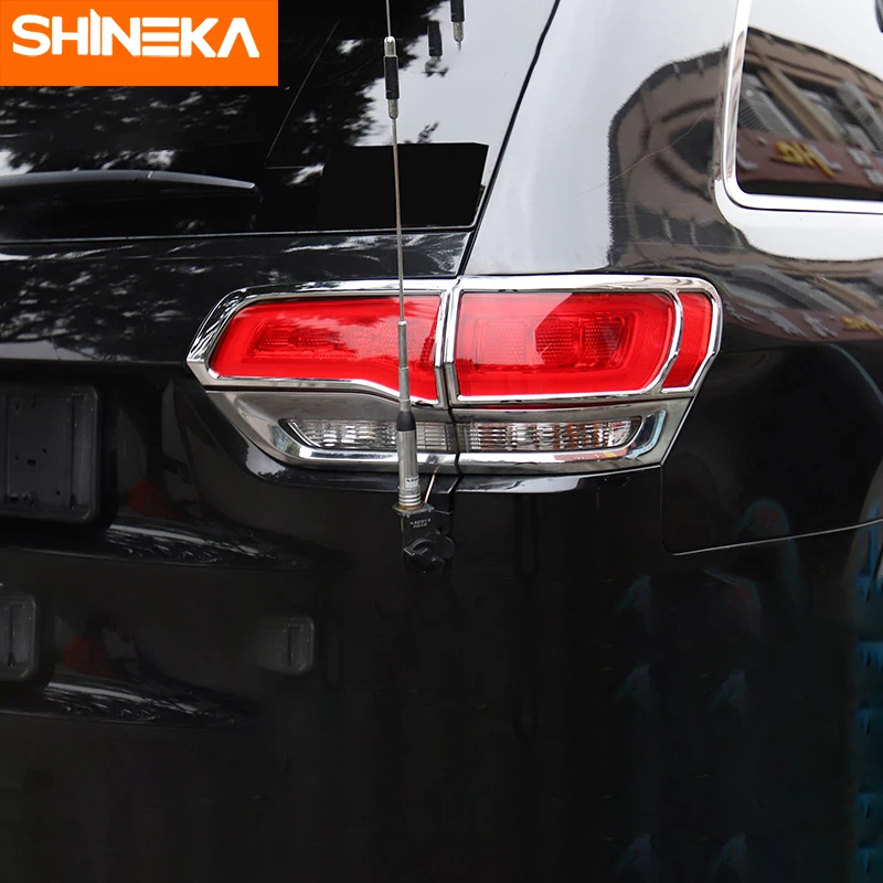 Колпаки для лампы SHINEKA Jeep Grand Cherokee 2014 + ABS задний светильник декоративная крышка s