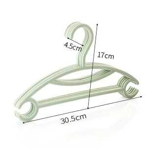 Пластиковые подвесные вешалки для одежды 5 шт./лот 30 см домашняя детская