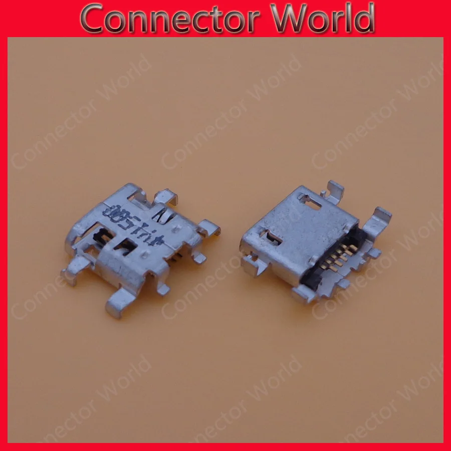 5 шт./лот зарядное устройство Micro mini USB гнездо разъема порта зарядки Замена